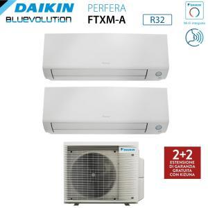 Daikin condizionatore dual perfera all seasons 9+12 uni...