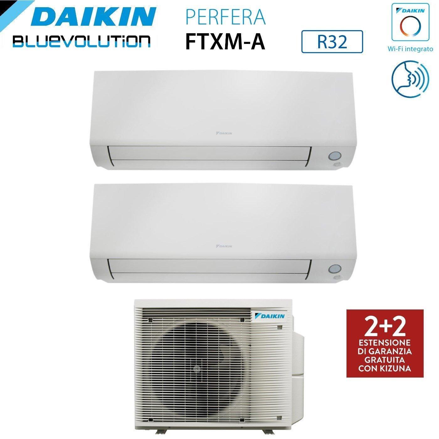 daikin daikin condizionatore dual perfera all seasons 9+12 unita' esterna 5.0 kw wifi - foto 1