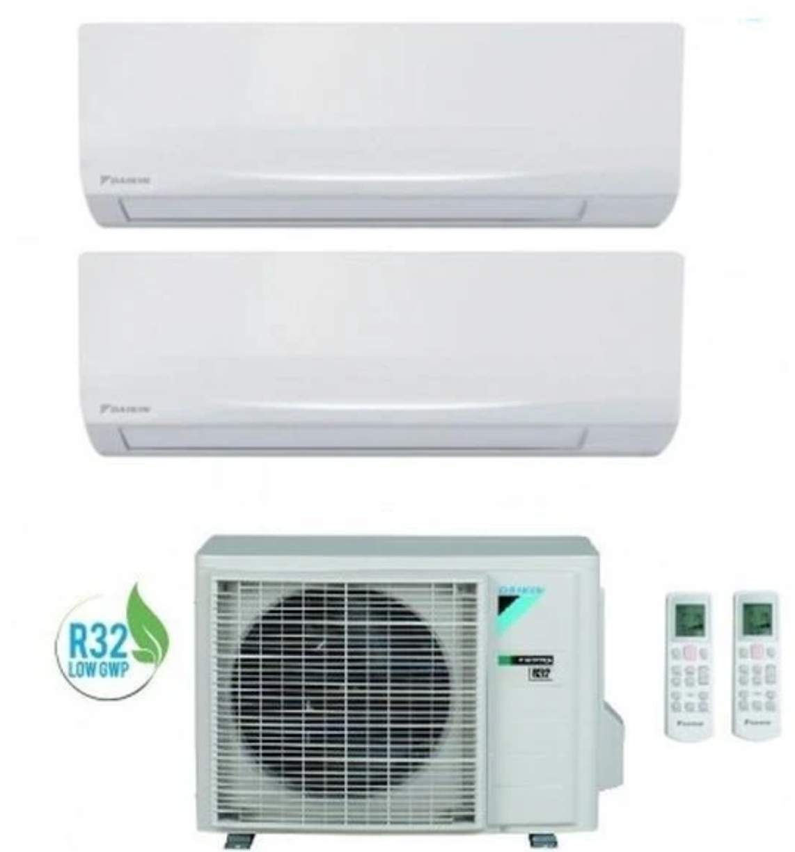 daikin daikin condizionatore dual siesta 9+12 atxf25g atxf35g 2amxf40a wi fi integrato - foto 1